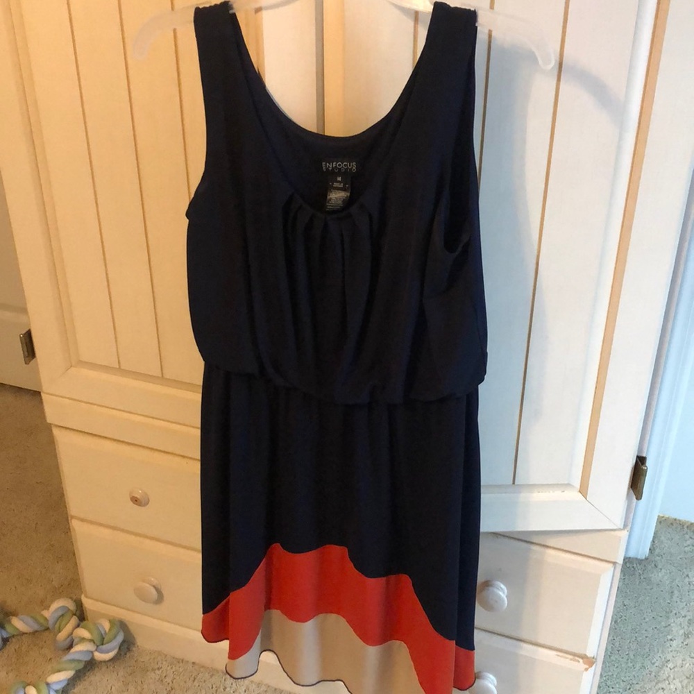 Navy dress